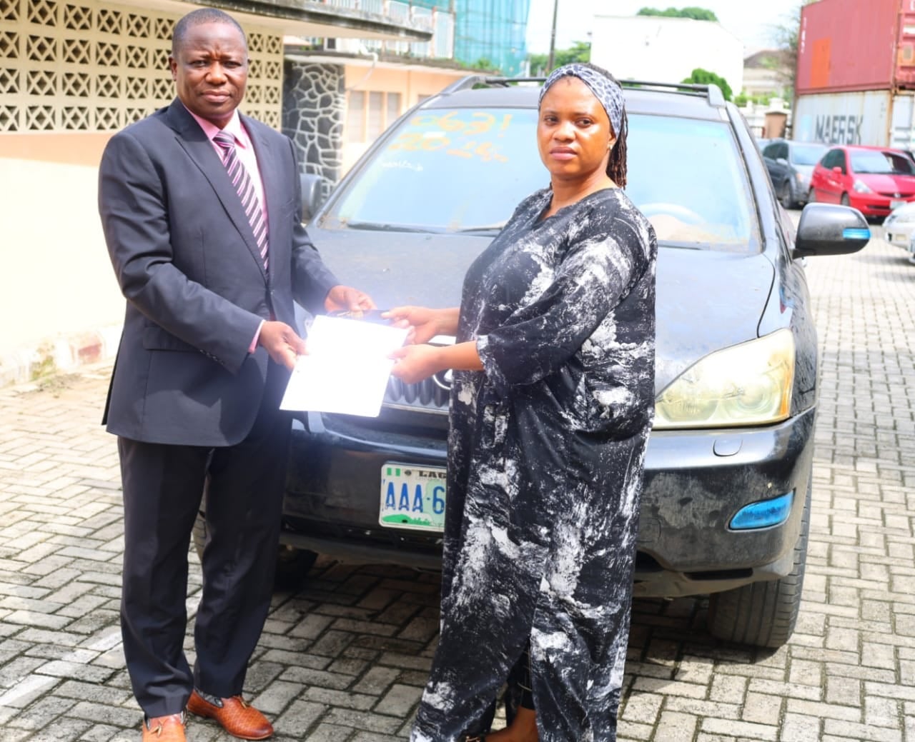 EFCC handed over forfeited assets recovered from a convicted romance scammer