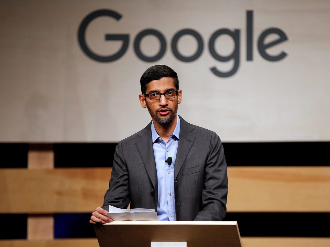 Google CEO Sundar Pichai