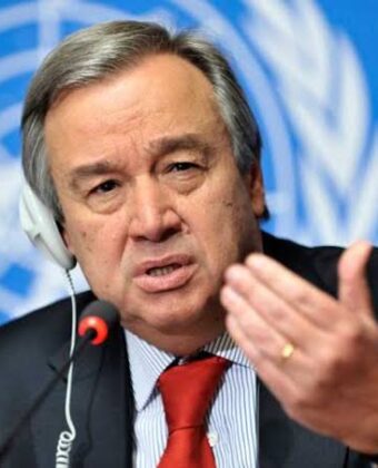United Nations (UN) Secretary General is António Guterres
